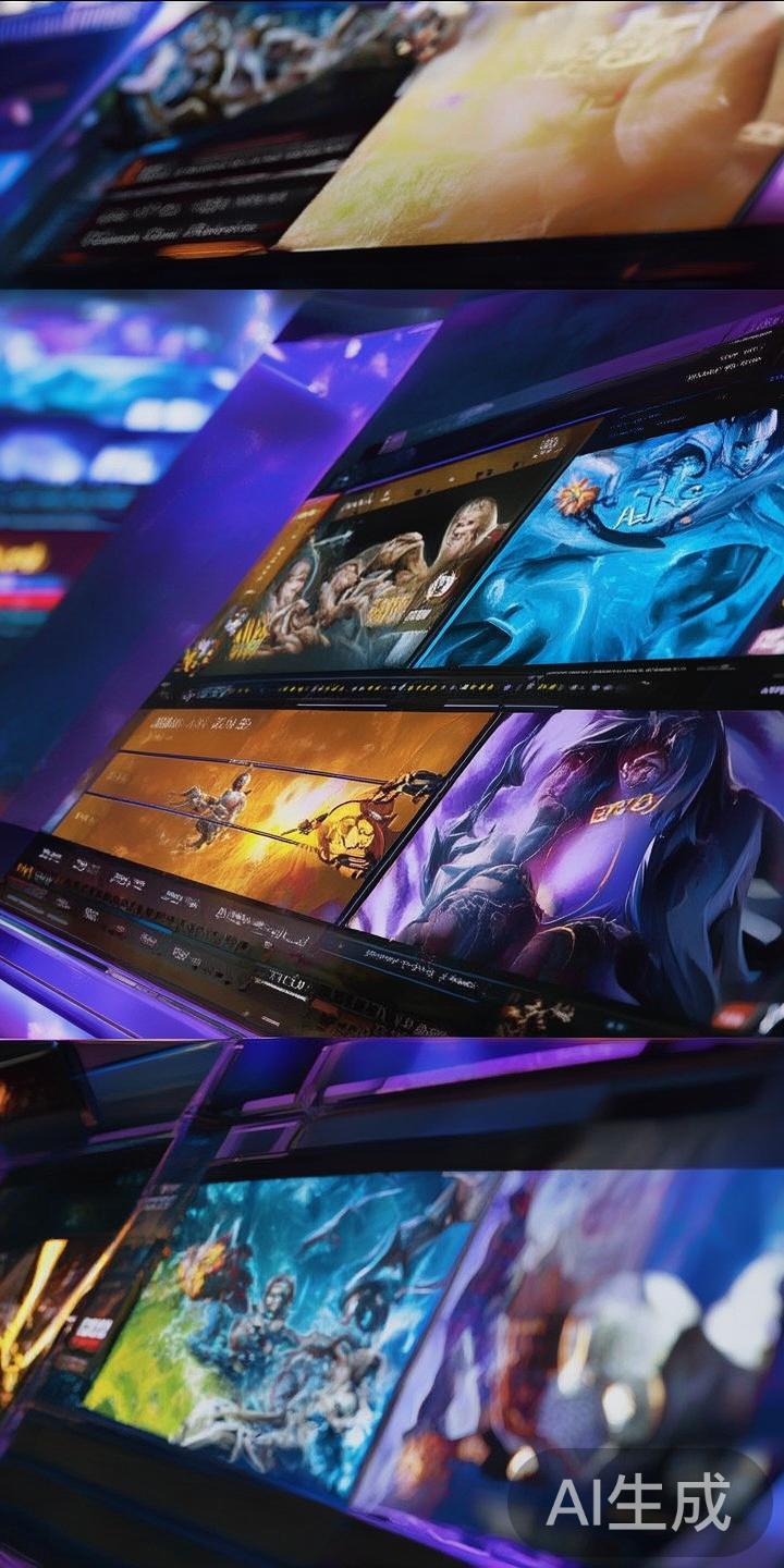 此外，平台还紧跟时代步伐，增加了电竞赛事的直播，包